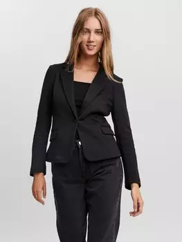 Блейзер Vero Moda Basic Business Cardigan Jacke VMJULIA, черный
