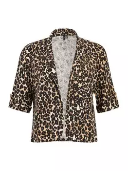 Блейзер Vero Moda Curve VMCJESMILO, цвет Cognac/Cappuccino