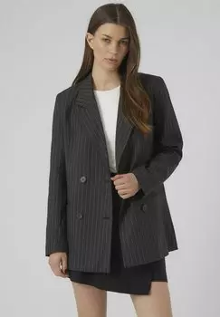 Блейзер Vero Moda, цвет grey pinstripe