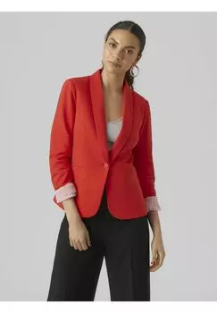 Блейзер Vero Moda HARUKIMO LS CLASSIC NOOS, цвет tomato
