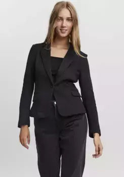 Блейзер Vero Moda из джерси "VMJULIA LS BLAZER", черный