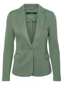 Блейзер Vero Moda из джерси "VMJULIANE LS BLAZER DNM EXP", цвет Hedge Green