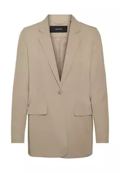 Блейзер Vero Moda ЛАНГЭРМЕЛИГ, цвет humus