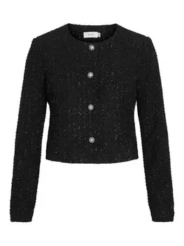 Блейзер Vila Blazer-Jacke 'KONNIE' Schwarz