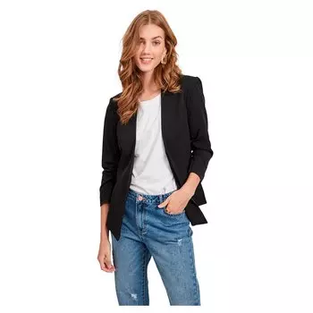 Блейзер Vila Her 3/4 Sleeve New, черный
