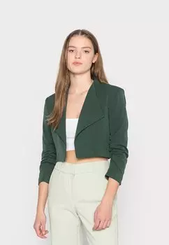 Блейзер VILA Viher Cropped, зеленый