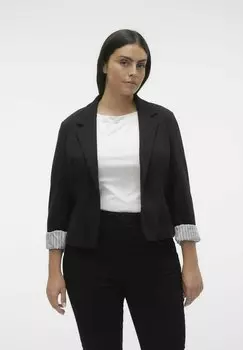 Блейзер VMCHARUKI L S EXC CUR Vero Moda Curve, цвет black