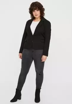 Блейзер Vmjulia Ls Dnm Curve Vero Moda, черный