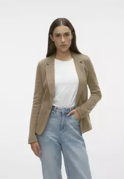 Блейзер VMJULIA Vero Moda, бежевый