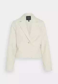 Блейзер Vmnancy Slim Vero Moda, серебристый меланж