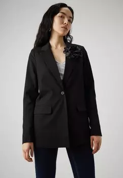 Блейзер Vmtess Loose Flower Vero Moda, черный