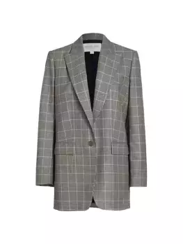 Блейзер в клетку Darcy Glen Michael Kors Collection, мультиколор