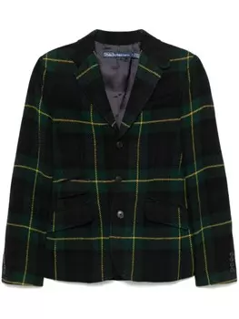 Блейзер в клетку тартан Polo Ralph Lauren, зеленый