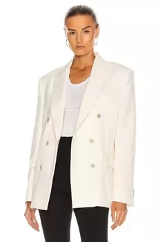 Блейзер Wardrobe.Nyc Double Breasted, белый