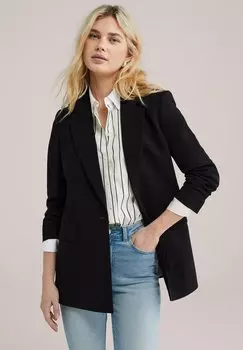 Блейзер WE Fashion, черный