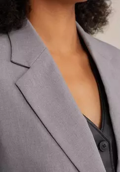 Блейзер WE Fashion, серый