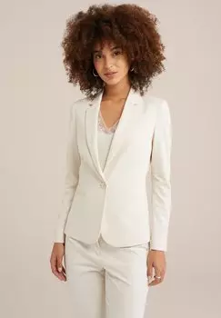 Блейзер WE Fashion, слоновая кость