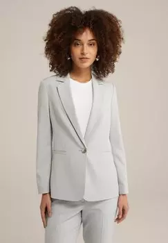 Блейзер WE Fashion, светло-серый