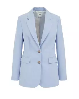 Блейзер WE Fashion, светло-синий