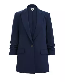Блейзер We Fashion, темно-синий