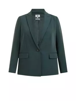 Блейзер We Fashion, темно-зеленый