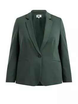 Блейзер We Fashion, зеленый