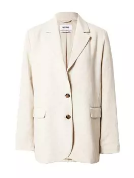 Блейзер WEEKDAY, натуральный белый