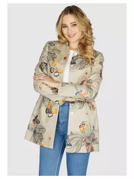 Блейзер WHITE LABEL, бежевый