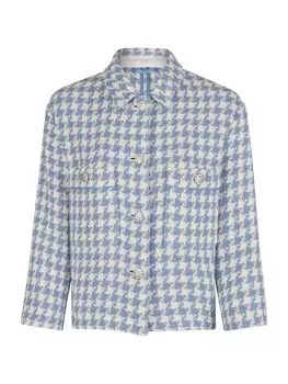 Блейзер White Label, синий/белый