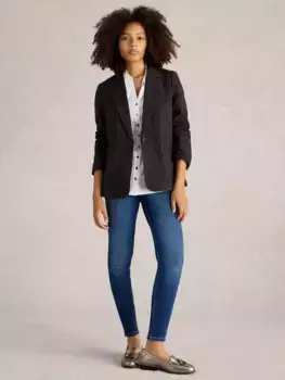 Блейзер White Stuff Evelyn Jersey, серый