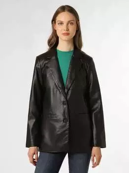 Блейзер виниловый Vila, черный