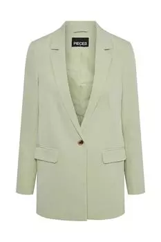 Блейзер – Зеленый – Классический крой PIECES, зеленый