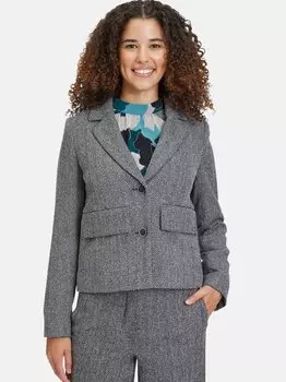 Блейзер-Жакет Betty & Co, черный