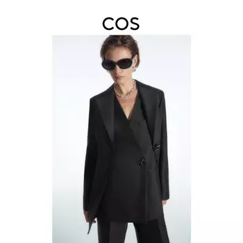 Блейзер женский Cos шерстяной, черный