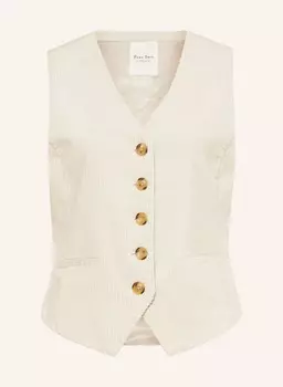 Блейзер-Жилет-Линка из вельвета. Part Two, бежевый