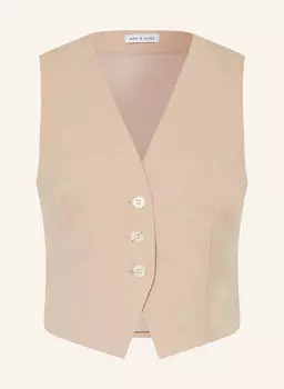 Блейзер жилет Mrs & Hugs, бежевый