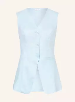Блейзер жилет Mrs & Hugs, голубой