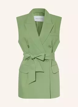 Блейзер жилет Mrs & Hugs, зеленый
