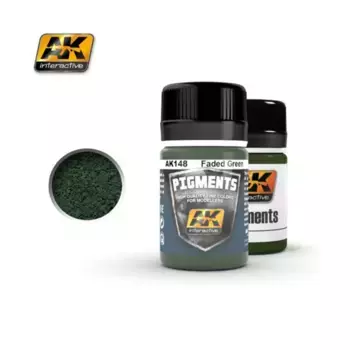 Блеклый зеленый, Pigments (AK-Interactive)