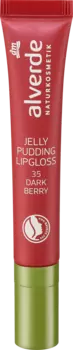 Блеск для губ alverde NATURKOSMETIK Lipgloss Jelly Pudding 35 Dark Berry, 10 ml