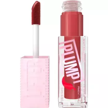 Блеск для губ brillo de labios lifter plump con chili pepper y cido hialurnico Maybelline New York, цвет 006 hot chily