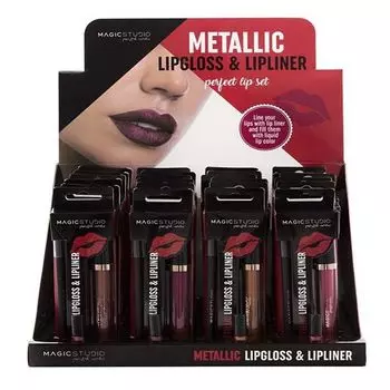 Блеск для губ Brillo Labios Y Perfilador Magic Studio, 1 шт.