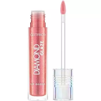 Блеск для губ Diamond Glaze № 040 Красный, мгновенный результат, глянцевый Catrice