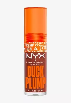 Блеск для губ DUCK PLUMP Nyx Professional Makeup, цвет mocha me crazy