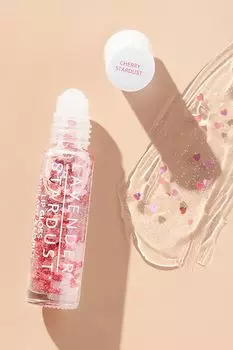 Блеск для губ Lavender Stardust Kissing Glitter шариковый, вишня