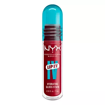 Блеск для губ lip i v hydrating gloss stain Nyx Professional Makeup, цвет nr. 11 red-y. set. wet!, 5 мл