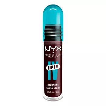 Блеск для губ lip i v hydrating gloss stain Nyx Professional Makeup, цвет nr. 15 water 'bout wine?, 5 мл