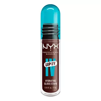 Блеск для губ lip i v hydrating gloss stain Nyx Professional Makeup, цвет nr. 05 mocha me wet, 5 мл