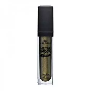Блеск для губ металлик 06 Poison Ivy, 5 мл Essence, Metal Shock Lip Paint
