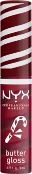 Блеск для губ NYX Professional MakeUp Butter Gloss Swirl Peppermint Swirl Candy Cane